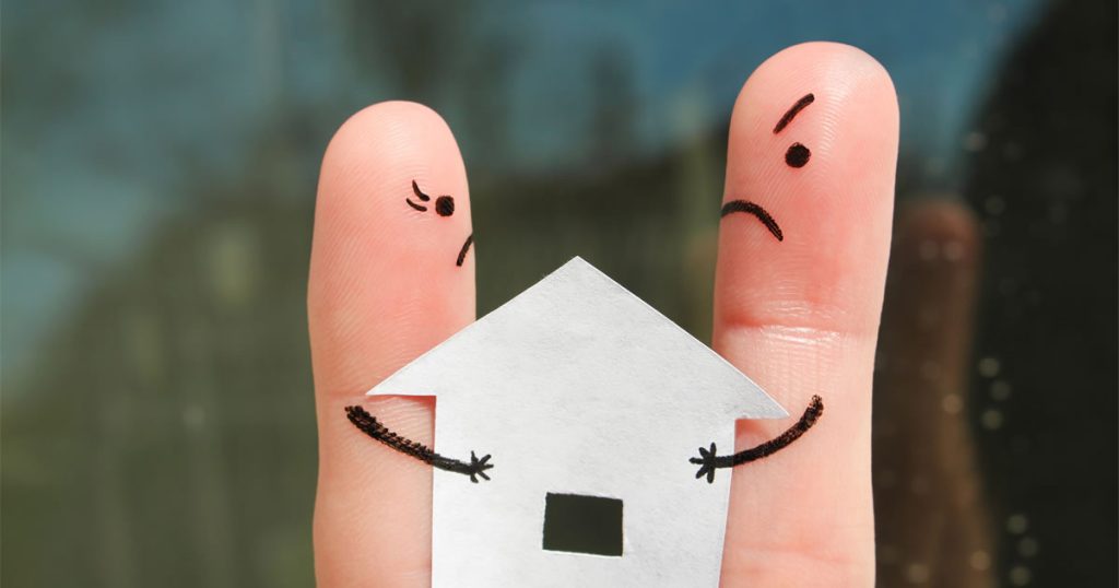 House Won’t Sell During A Divorce in Vernon