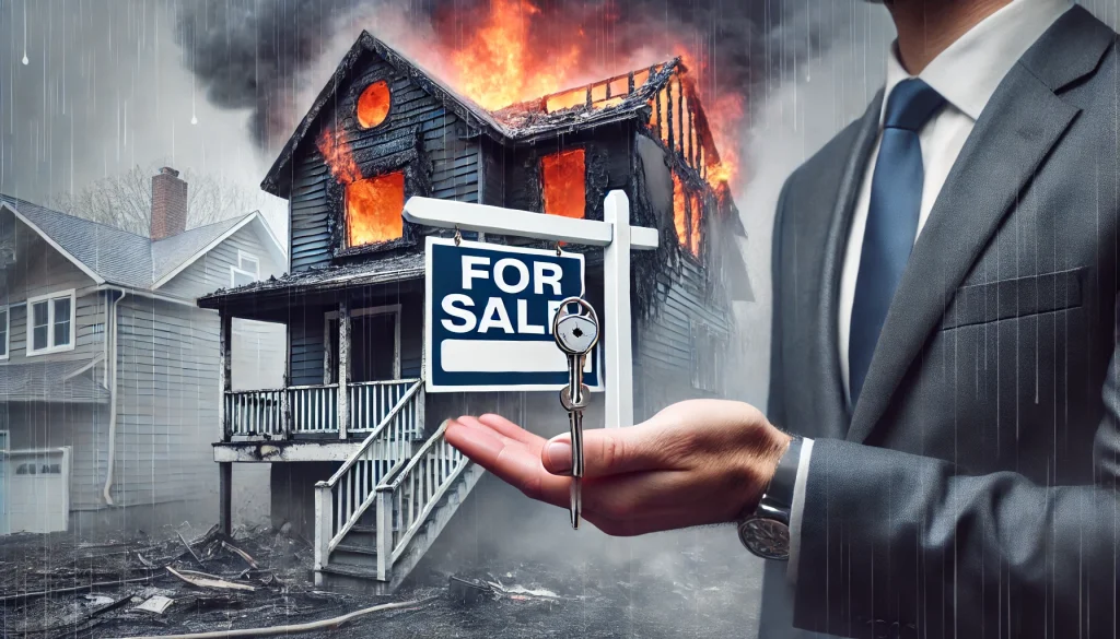 Sell a Fire-Damaged Home in Hartford