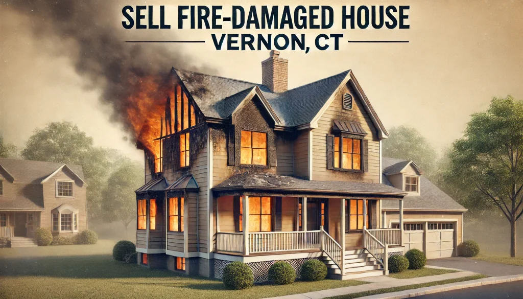 Sell a Fire-Damaged House in Vernon, CT